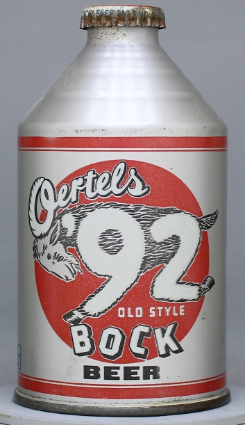 Oertel's '92 Old Style Bock Crowntainer