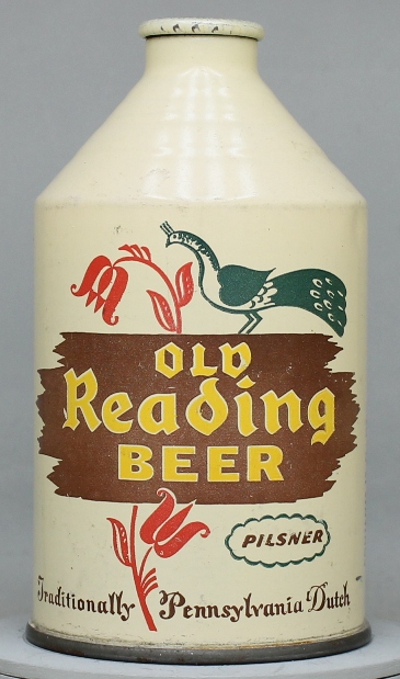 Old Reading Pilsner Beer Crowntainer