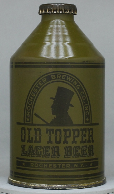 Old Topper Lager Beer Crowntainer