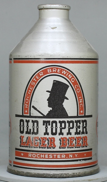 Old Topper Lager Beer Crowntainer