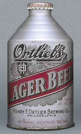 Ortlieb's Lager Beer Crowntainer