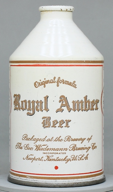 Royal Amber Beer Crowntainer