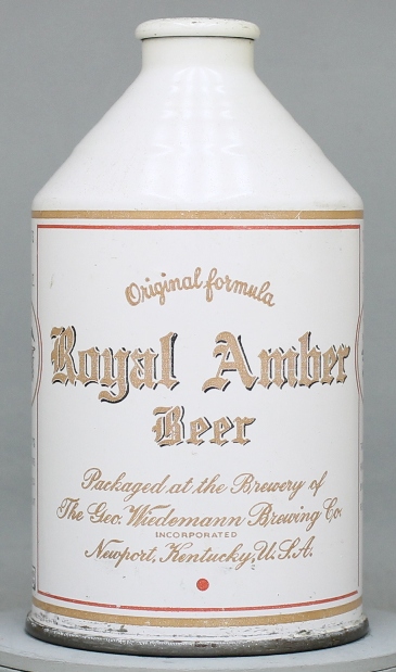 Royal Amber Beer Crowntainer
