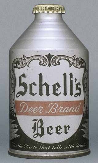 Schell's Deer Brand Beer Crowntainer