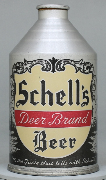 Schell's Deer Brand Beer Crowntainer