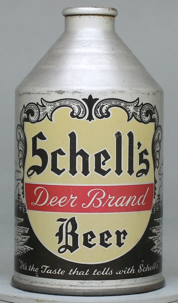 Schell's Deer Brand Beer Crowntainer