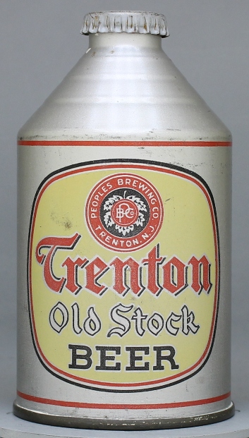 Trenton Old Stock Beer Crowntainer