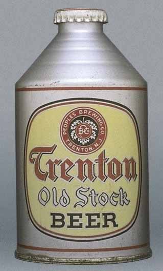 Trenton Old Stock Beer Crowntainer
