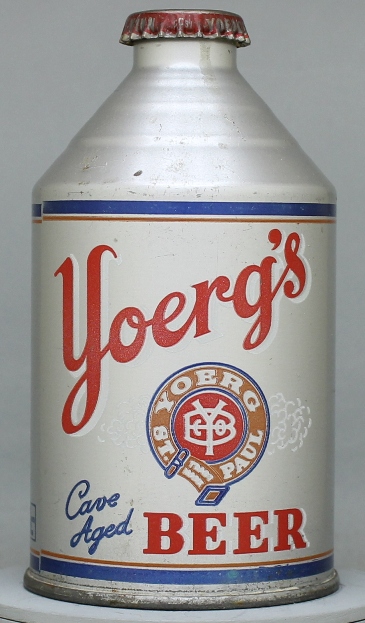 Yoerg's Cave Aged Beer Crowntainer