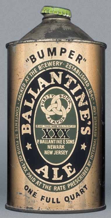 Ballantine's Xxx Ale Quart Can