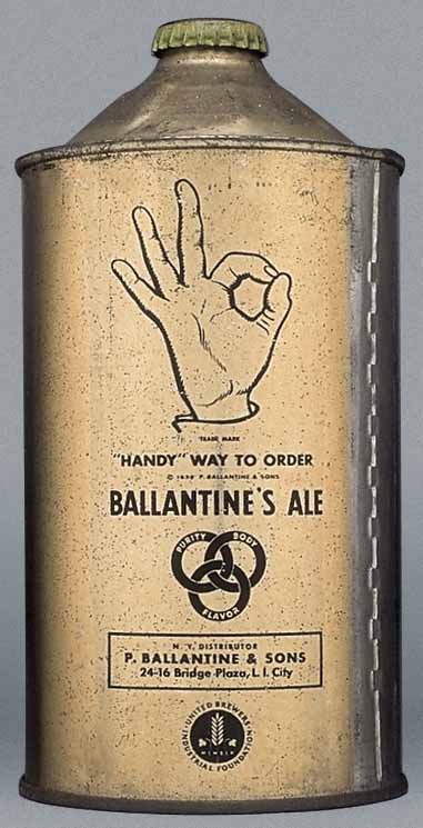 Ballantine's XXX Ale Quart