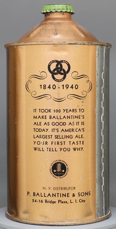 Ballantine's XXX Ale Quart