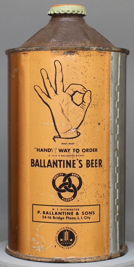 Ballantine's Export Light Beer Quart