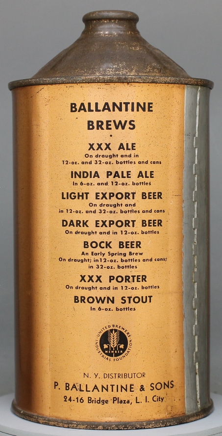 Ballantine's Export Light Beer Quart