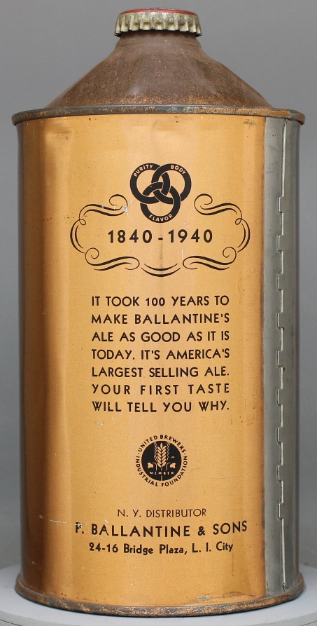 Ballantine's Export Light Beer Quart