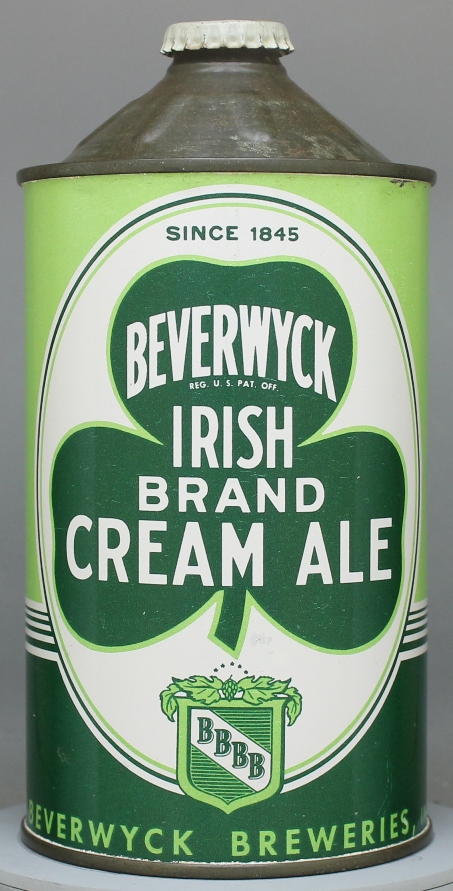 Beverwyck Irish Brand Cream Ale Quart