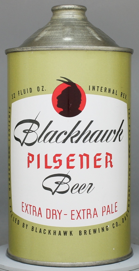 Blackhawk Pilsener Beer Quart