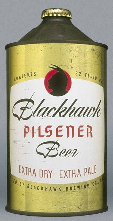 Blackhawk Pilsener Beer Quart