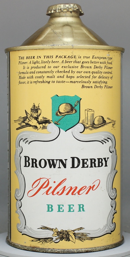 Brown Derby Pilsner Beer Quart