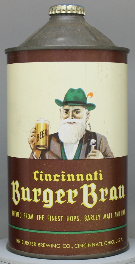 Cincinnati Burger Brau Beer Quart