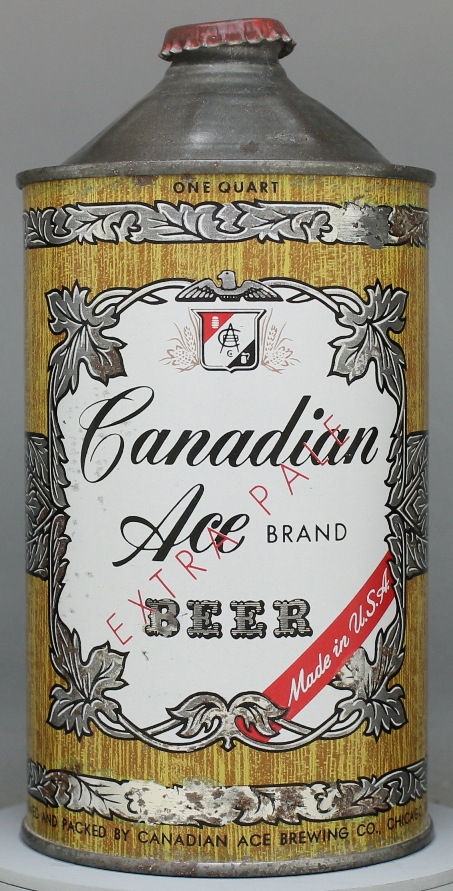 Canadian Ace Extra Pale Beer Quart