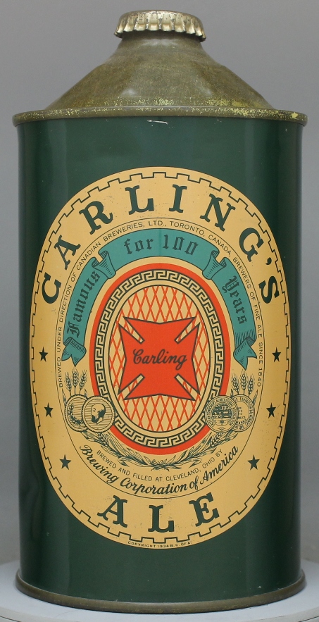 Carling's Ale Quart