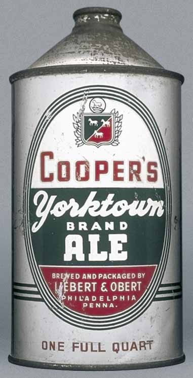 Cooper's Yorktown Brand Ale Quart