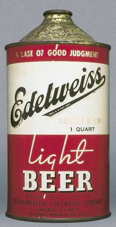 Edelweiss Light Beer Quart
