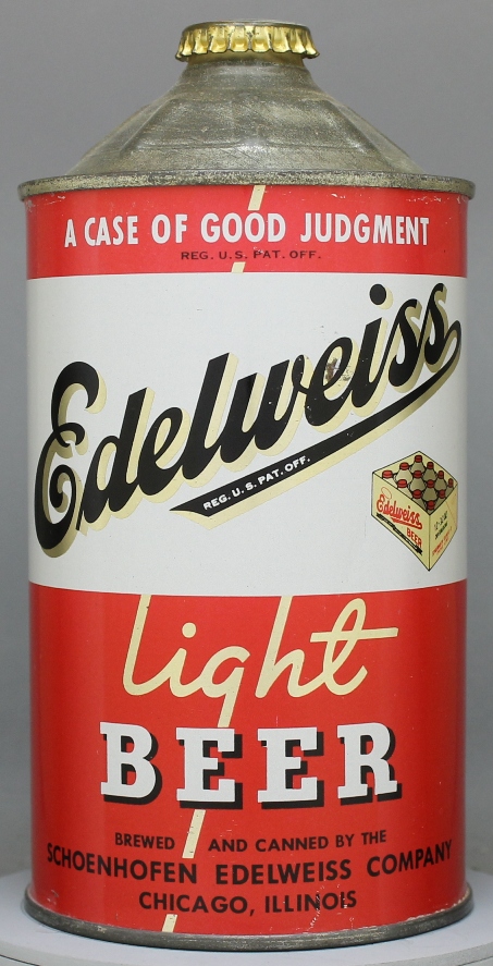 Edelweiss Light Beer Quart