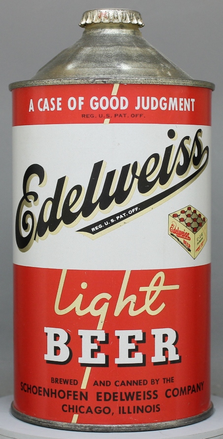 Edelweiss Light Beer Quart