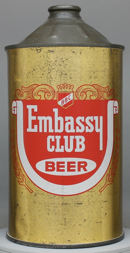 Embassy Club Beer Quart
