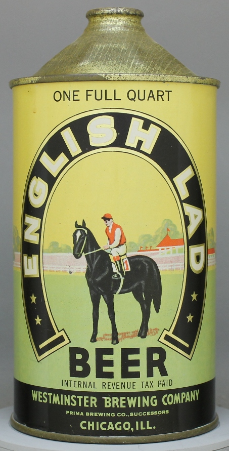 English Lad Beer Quart