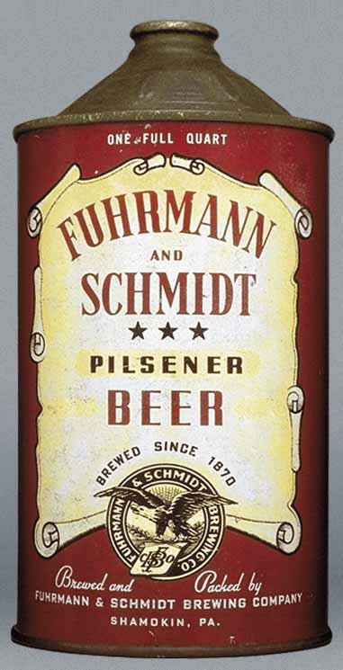 Furmann And Schmidt Pilsener Beer Quart