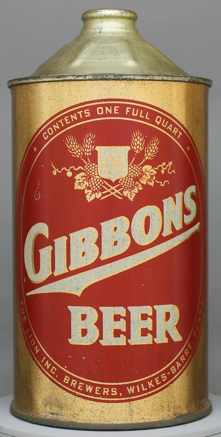 Gibbons Beer Quart
