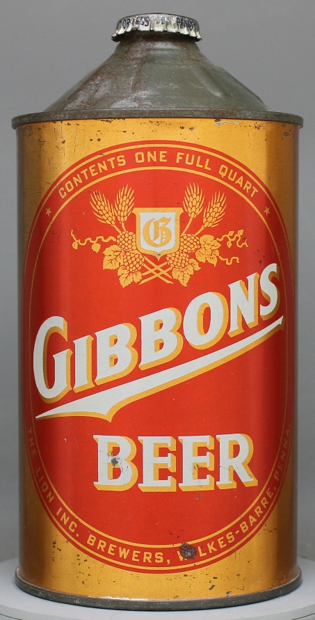 Gibbons Beer Quart