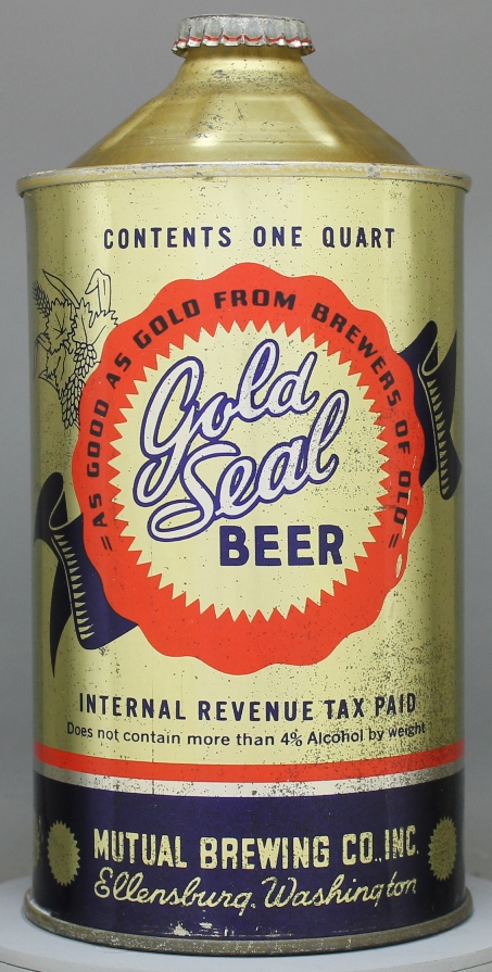 Gold Seal Beer Quart