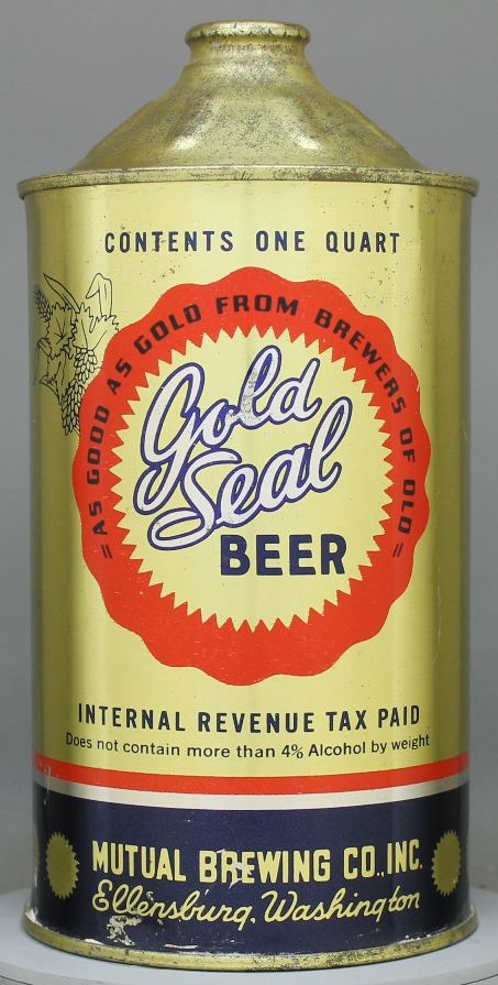 Gold Seal Beer Quart