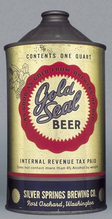 Gold Seal Beer Quart