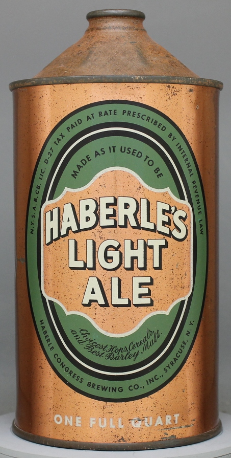 Haberle's Light Ale Quart