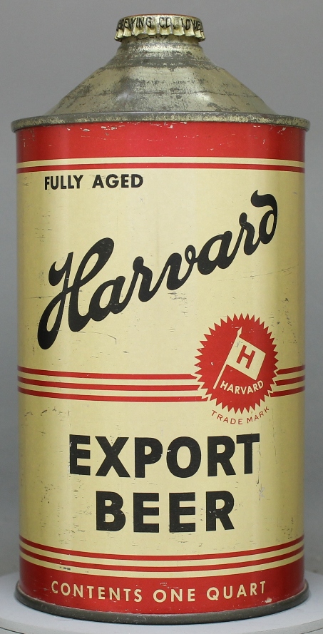 Harvard Export Beer Quart