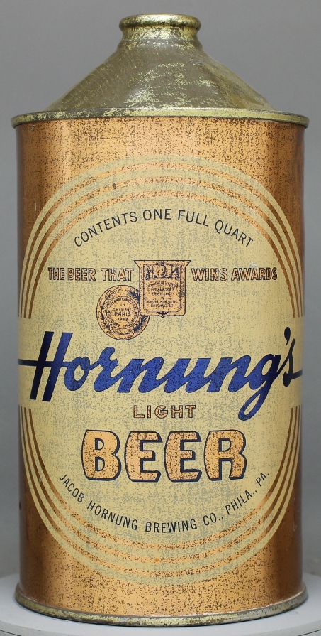 Hornung's Light Beer Quart