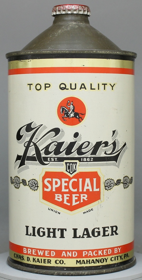 Kaier's Light Lager Beer Quart