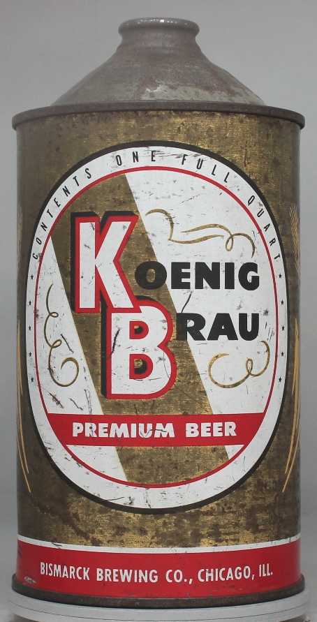 Koenig Brau Premium Beer Quart Can