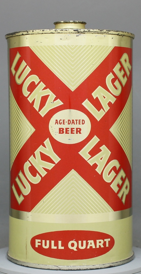 Lucky Lager Beer Quart