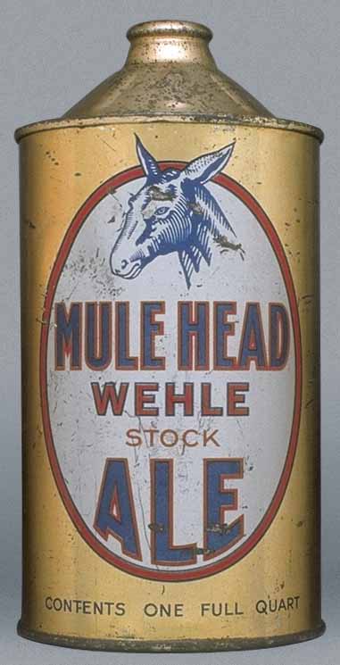 Wehle Mule Head Stock Ale Quart