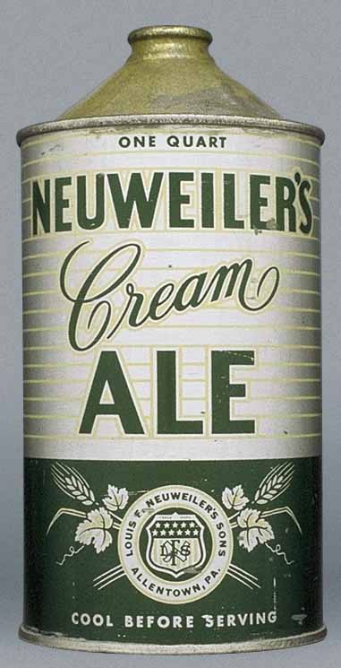 Neuweiler's Cream Ale Quart
