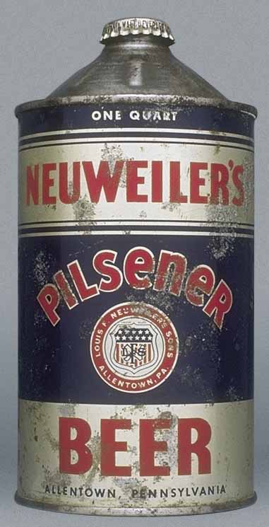 Neuweiler's Pilsener Beer Quart