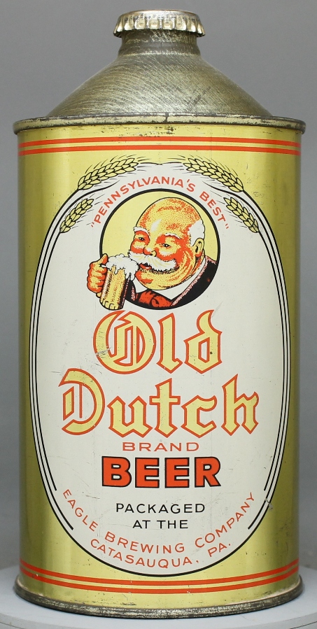 Old Dutch Brand Beer Quart