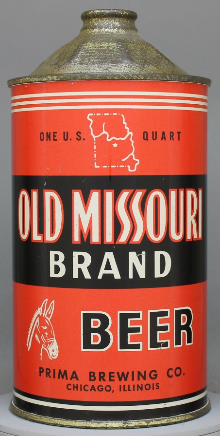 Old Missouri Brand Beer Quart