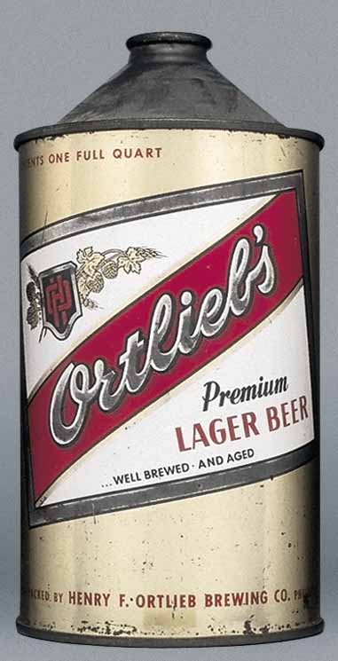 Ortlieb's Premium Lager Beer Quart